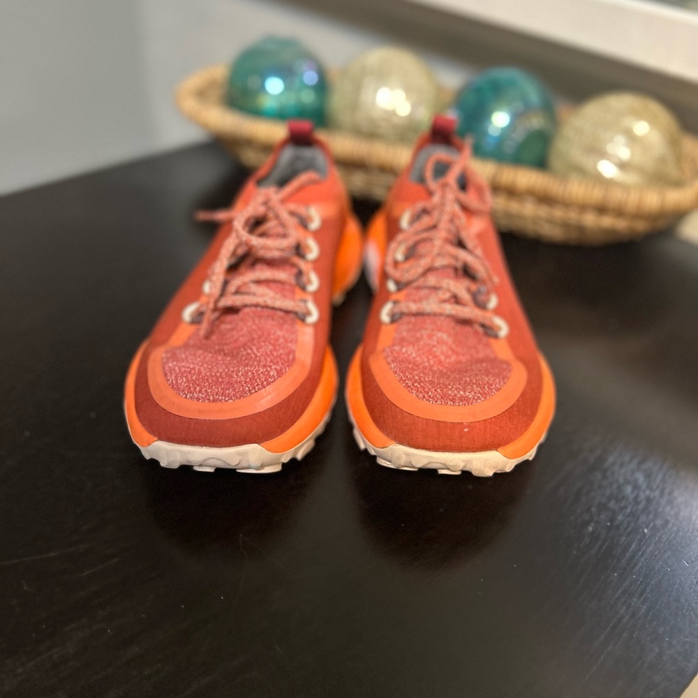 Allbirds Trailrunner SWT Diablo Orange Cream Sneakers Size 8.5 - Picture 3 of 12